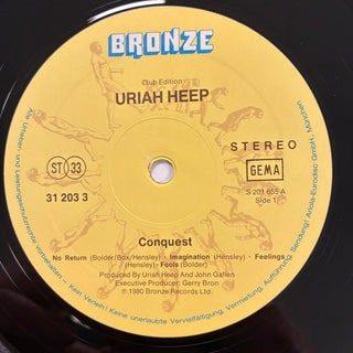 Uriah Heep – Conquest LP mit OIS (NM) - schallplattenparadis