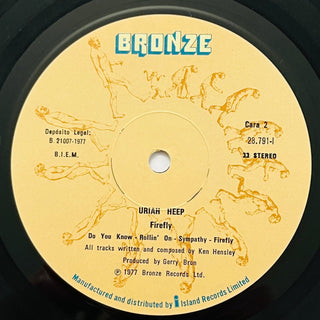 Uriah Heep – Firefly LP mit OIS (VG+) - schallplattenparadis