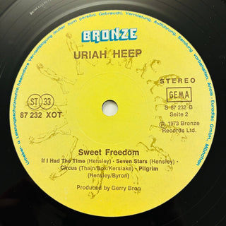 Uriah Heep – Sweet Freedom LP (VG+) - schallplattenparadis