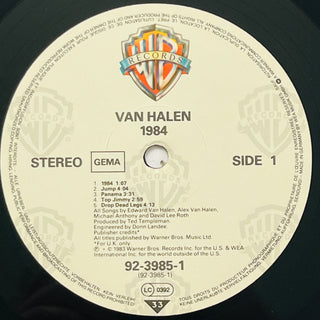 Van Halen ‎– 1984 LP mit OIS (NM) - schallplattenparadis