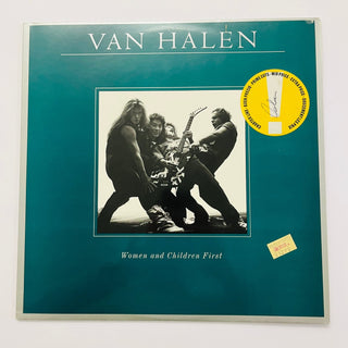 Van Halen ‎– Women And Children First LP (NM) - schallplattenparadis