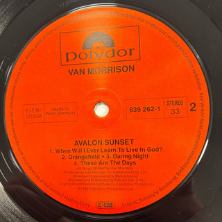 Van Morrison – Avalon Sunset LP mit OIS (NM) - schallplattenparadis