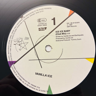 Vanilla Ice – Ice Ice Baby LP (NM) - schallplattenparadis