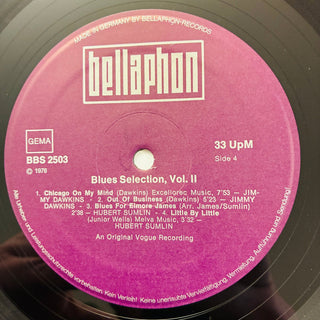 Various ‎– Blues Selection Vol II Doppel LP (VG+) - schallplattenparadis