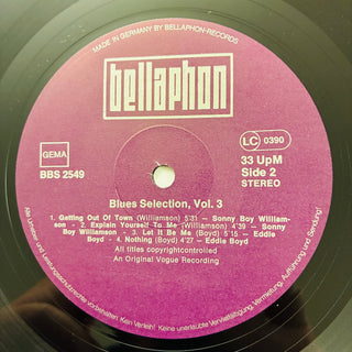 Various ‎– Blues Selection Vol. Ill Doppel LP (NM) - schallplattenparadis