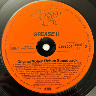 Various – Grease 2 (Original Soundtrack Recording) LP (NM) - schallplattenparadis