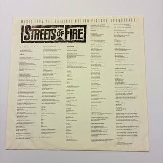 Various – Streets Of Fire (Music From The Original Motion Picture Soundtrack) LP mit OIS (VG+) - schallplattenparadis