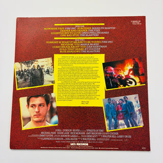 Various – Streets Of Fire (Music From The Original Motion Picture Soundtrack) LP mit OIS (VG+) - schallplattenparadis