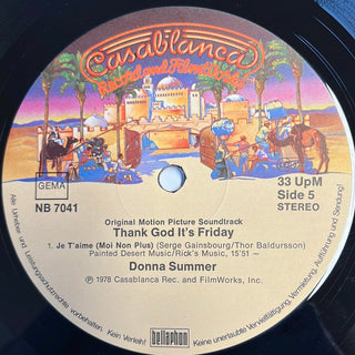 Various – Thank God It's Friday (The Original Motion Picture Soundtrack) Doppel LP (VG+) - schallplattenparadis