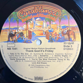 Various – Thank God It's Friday (The Original Motion Picture Soundtrack) Doppel LP (VG+) - schallplattenparadis