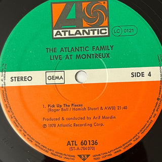 Various ‎– The Atlantic Family Live At Montreux Doppel LP (VG+) - schallplattenparadis