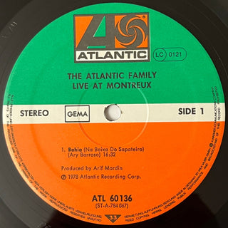 Various ‎– The Atlantic Family Live At Montreux Doppel LP (VG+) - schallplattenparadis