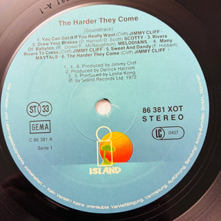Various ‎– The Harder They Come (Original Soundtrack Recording) LP mit OIS (NM) - schallplattenparadis