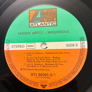 Various ‎– Woodstock - Music From The Original Soundtrack And More 3 x LP (NM) - schallplattenparadis