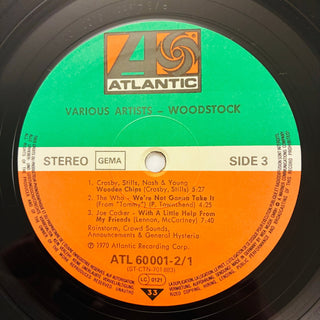 Various ‎– Woodstock - Music From The Original Soundtrack And More 3 x LP (NM) - schallplattenparadis