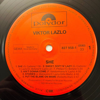 Viktor Lazlo ‎– She LP (NM) - schallplattenparadis