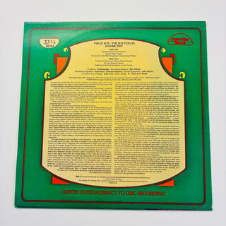 Virgil Fox ‎– The Fox Touch Volume Two LP (NM) - schallplattenparadis