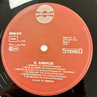 W. Ambros ‎– W. Ambros LP (NM) - schallplattenparadis