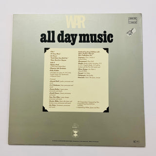 War ‎– All Day Music LP (NM) - schallplattenparadis