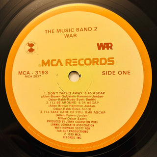 War – The Music Band 2 LP (NM) - schallplattenparadis