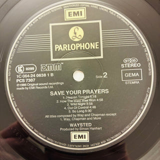 Waysted ‎– Save Your Prayers LP (NM) - schallplattenparadis