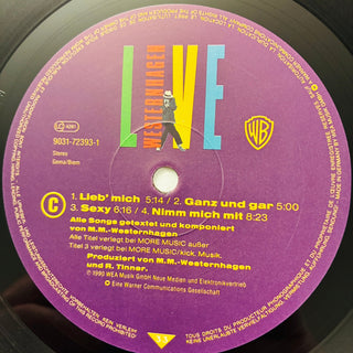 Westernhagen – Live Doppel LP (VG+) - schallplattenparadis