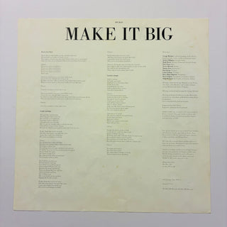Wham! ‎– Make It Big LP mit OIS und Beiblatt (NM) - schallplattenparadis