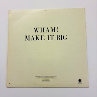 Wham! – Make It Big LP mit OIS und Beiblatt und Poster (NM) - schallplattenparadis