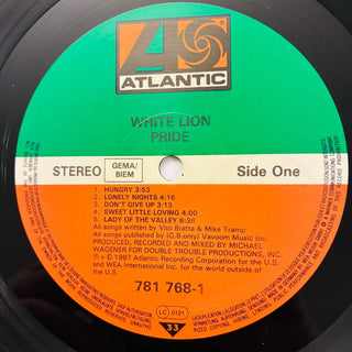 White Lion – Pride LP mit OIS (NM) - schallplattenparadis