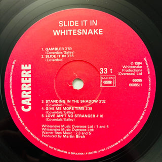 Whitesnake – Slide It In LP mit OIS (NM) - schallplattenparadis