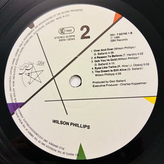 Wilson Phillips ‎– Wilson Phillips LP mit OIS (VG+) - schallplattenparadis