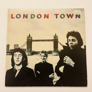 Wings – London Town LP mit Poster (VG+) - schallplattenparadis