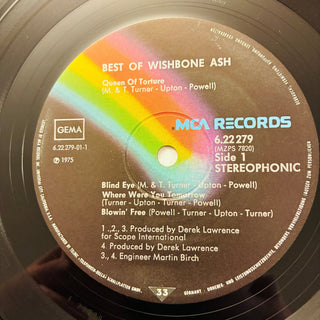 Wishbone Ash – Best Of Wishbone Ash LP (VG+) - schallplattenparadis