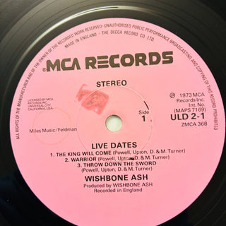 Wishbone Ash – Live Dates LP (VG+) - schallplattenparadis