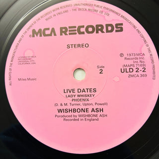 Wishbone Ash – Live Dates LP (VG+) - schallplattenparadis