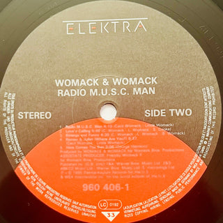 Womack & Womack ‎– Radio M.U.S.C. Man LP mit OIS (NM) - schallplattenparadis