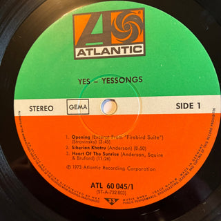 Yes – Yessongs 3 LPs (VG+) - schallplattenparadis