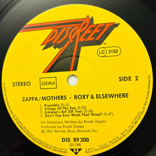 Zappa / Mothers – Roxy & Elsewhere Doppel LP (VG+) - schallplattenparadis