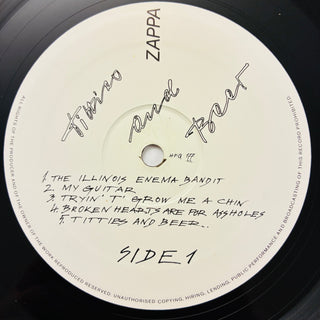 Zappa – Titties And Beer LP (NM) - schallplattenparadis