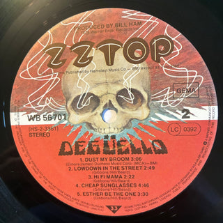 ZZ Top ‎– Degüello LP mit OIS (NM) - schallplattenparadis