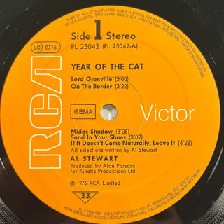 Al Stewart ‎– Year Of The Cat LP (VG) - schallplattenparadis