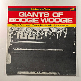Albert Ammons, Meade Lux Lewis, Pete Johnson ‎– Giants Of Boogie Woogie LP (NM) - schallplattenparadis