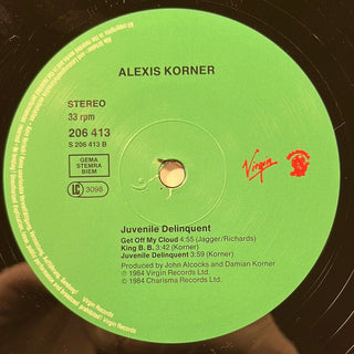 Alexis Korner ‎– Juvenile Delinquent LP mit OIS (VG) - schallplattenparadis