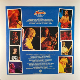 America - America Live LP mit OIS (VG+) - schallplattenparadis