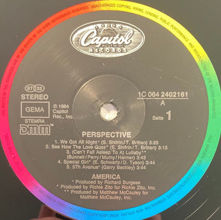 America - Perspective LP (VG+) - schallplattenparadis