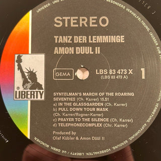 Amon Düül II ‎– Tanz Der Lemminge Doppel LP (VG+) - schallplattenparadis