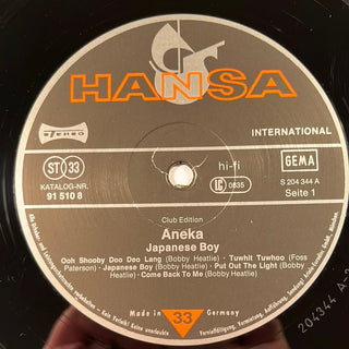 Aneka ‎– Japanese Boy LP (NM) - schallplattenparadis