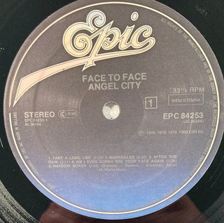 Angel City ‎– Face To Face LP mit OIS (VG) - schallplattenparadis