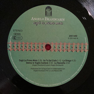 Angelo Branduardi - Cogli La Prima Mela LP mit OIS (VG+) - schallplattenparadis