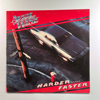 April Wine ‎– Harder.....Faster LP mit OIS (VG) - schallplattenparadis